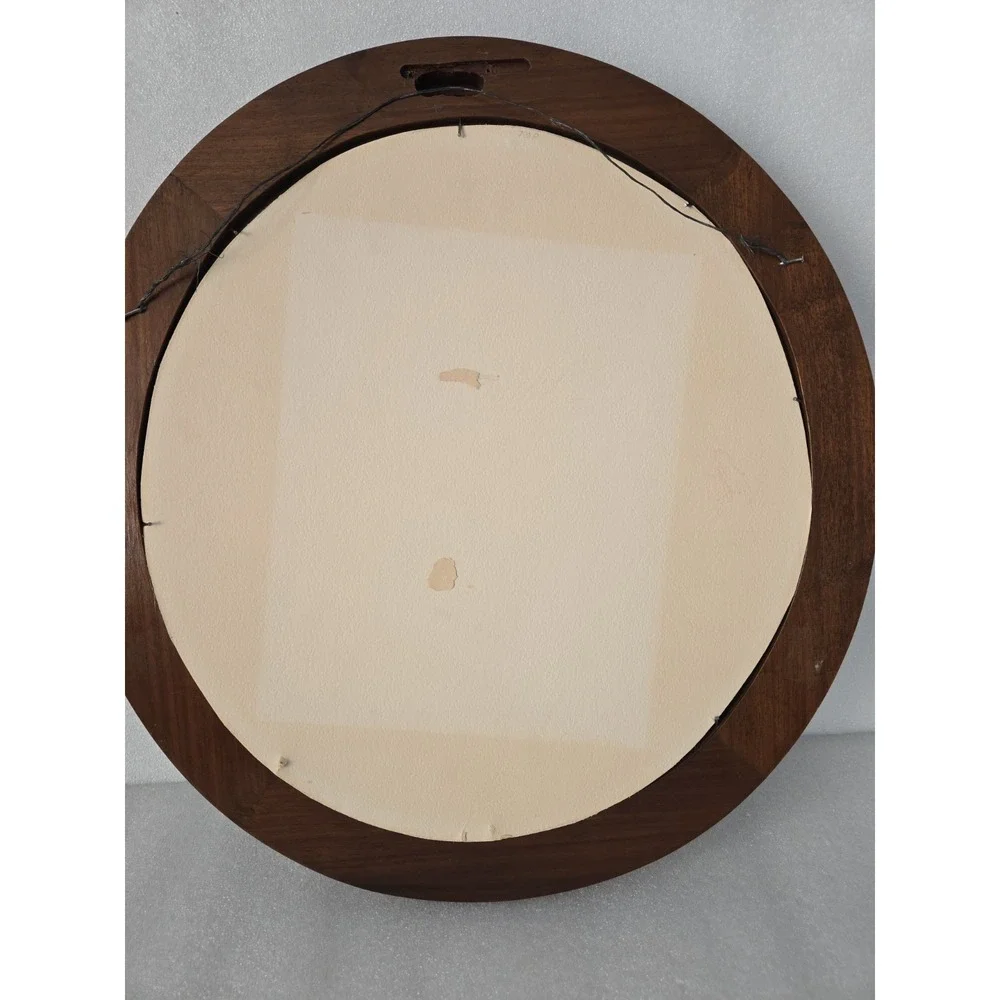 Vintage Lovely VICTORIAN OVAL WOOD Wooden Picture FRAME 17